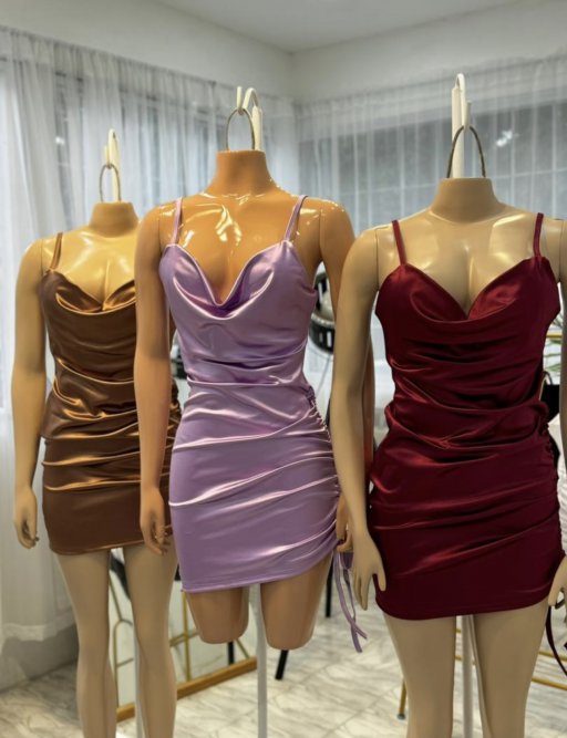 VESTIDO SATINADO