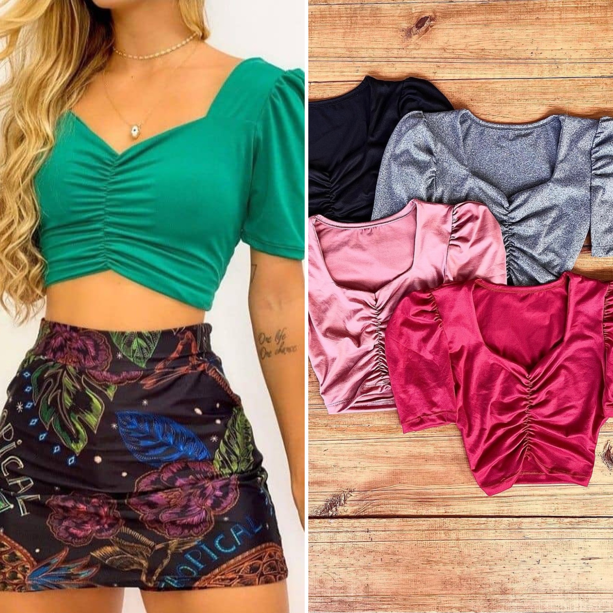 CROPTOP EMPERATRIZ